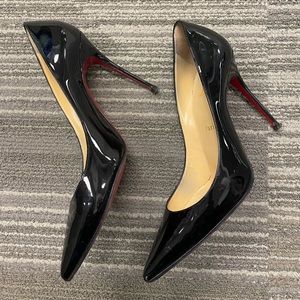 Christian Louboutin Women’s Decollete 554 100 patent